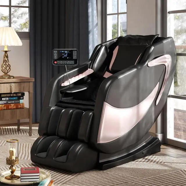 Main image of Massage Chair Full Body, Zero Gravity Massage Chair Shiatsu Massage Recliner with 5 Auto Modes, Back & Upper Legs Heating, Bluetooth Speakers, Calfrest Extension, Airbags, Foot Rollers