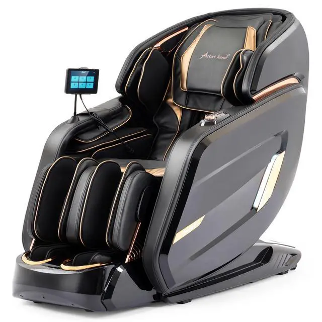 Main image of 4D Massage Chair Full Body, 51" SL Track Zero Gravity Massage Chair Recliner with 24 Modes, Back Calf Foot Heating, Bluetooth Speaker, Airbags, AI Voice Control, Body Scan, Foot Massager