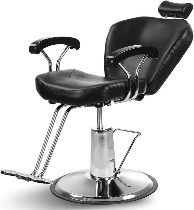 Rolling best sale barber chair