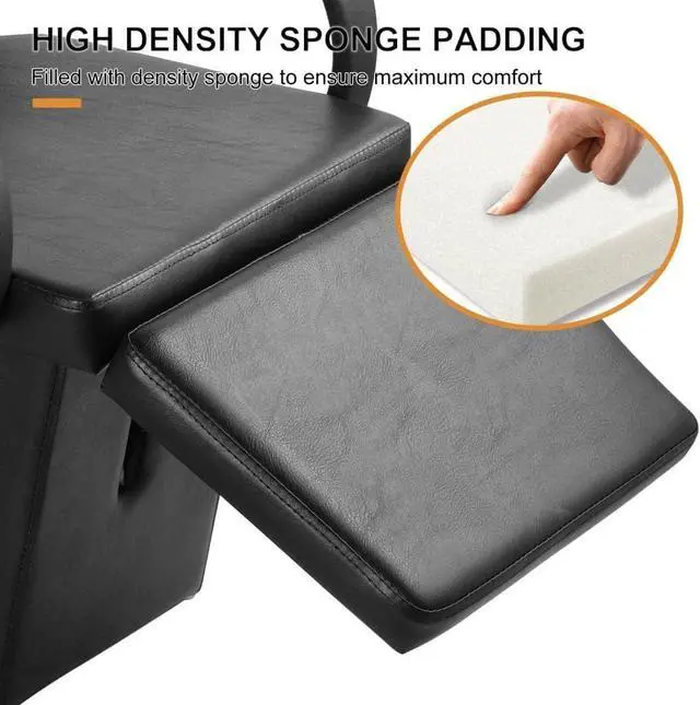 Alt view image 7 of 7 - Artist Hand Ceramic Bowl Shampoo Chair Adjustable Backwash Sink Salon Wash Unit Shampoo Station with Footrest