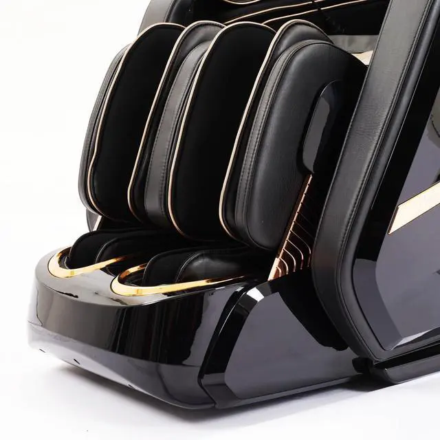 Alt view image 4 of 6 - 4D Massage Chair Full Body, 51" SL Track Zero Gravity Massage Chair Recliner with 24 Modes, Back Calf Foot Heating, Bluetooth Speaker, Airbags, AI Voice Control, Body Scan, Foot Massager