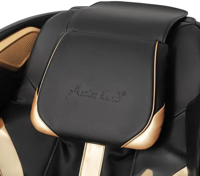 Alt view image 5 of 6 - Massage Chair Full Body, Zero Gravity Massage Chair SL-Track Shiatsu Massage Recliner Chair with Bluetooth Speaker, Body Scan, Foot & Knee Rollers, Airbags Massage, AI Control, Heating