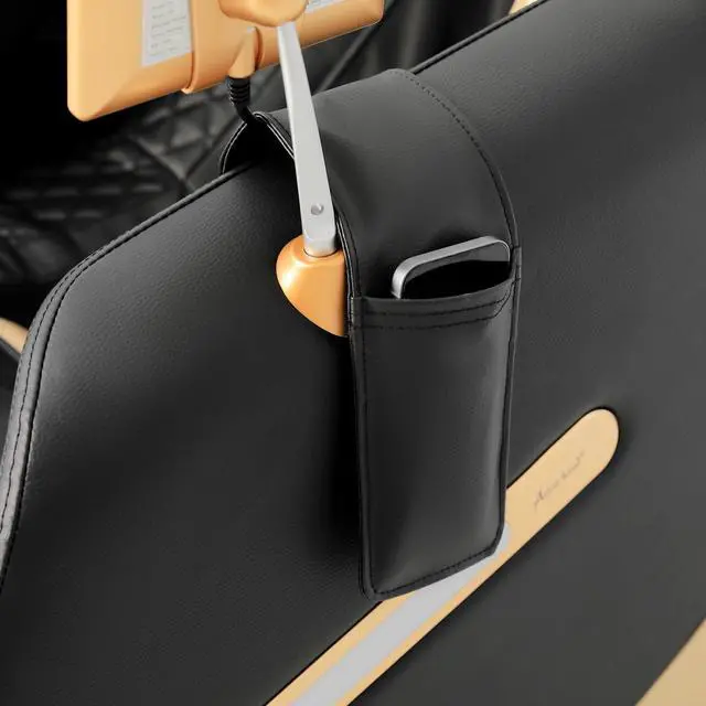 Alt view image 3 of 6 - Massage Chair Full Body, Zero Gravity Massage Chair SL-Track Shiatsu Massage Recliner Chair with Bluetooth Speaker, Body Scan, Foot & Knee Rollers, Airbags Massage, AI Control, Heating