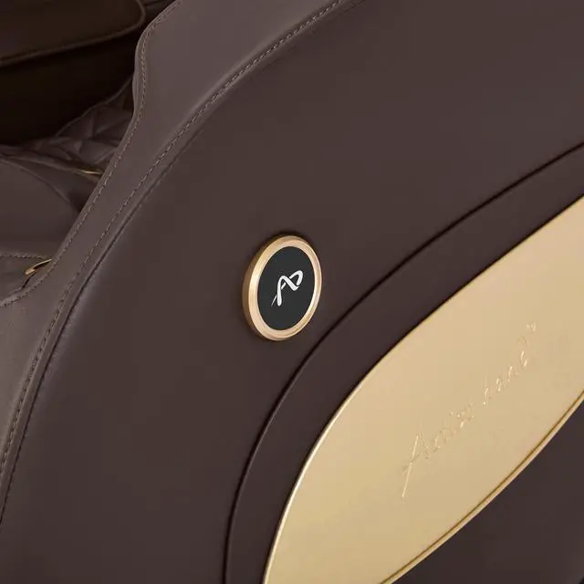 Alt view image 7 of 7 - Massage Chair Full Body, Zero Gravity Massage Chair SL-Track Shiatsu Massage Recliner Chair with 12 Modes, Bluetooth Speakers, Body Scan, Heating, Foot Roller, AI Control, Airbags, Brown