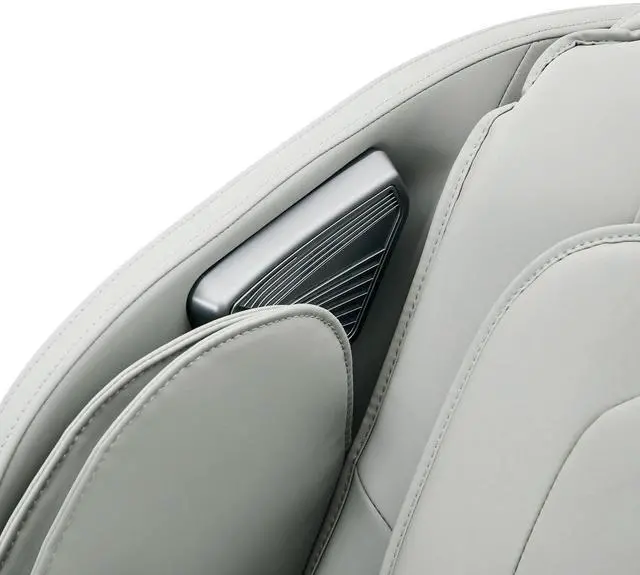 Alt view image 6 of 6 - Massage Chair Full Body, Luxury 4D Zero Gravity Massage Chair with SL-Track, Heating, Foot Rollers, Bluetooth Speaker, Full Body Airbags Compression Massage, Adjustable Recline (Silver)