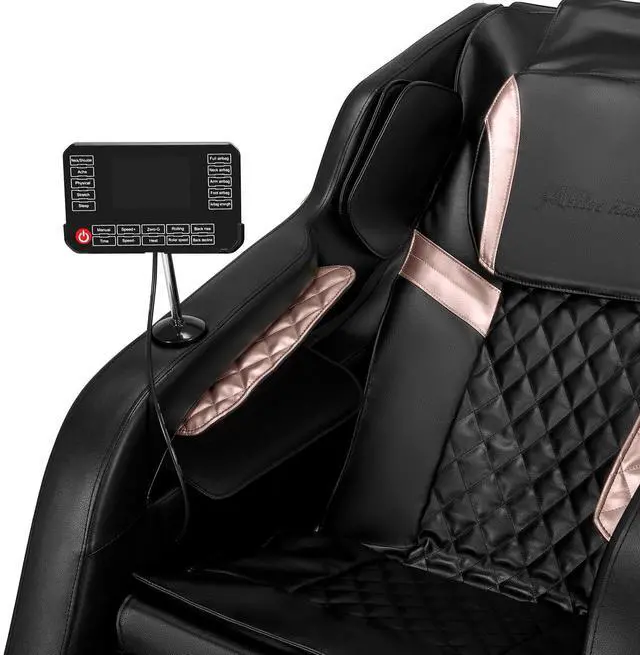 Alt view image 5 of 6 - Massage Chair Full Body, Zero Gravity Massage Chair Shiatsu Massage Recliner with 5 Auto Modes, Back & Upper Legs Heating, Bluetooth Speakers, Calfrest Extension, Airbags, Foot Rollers
