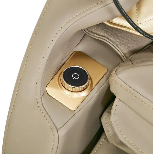 Alt view image 2 of 6 - Massage Chair Full Body, Zero Gravity Massage Chair SL-Track Shiatsu Massage Recliner Chair with 12 Modes, Bluetooth Speakers, Body Scan, Heating, Foot Roller, AI Control, Airbags, Khaki