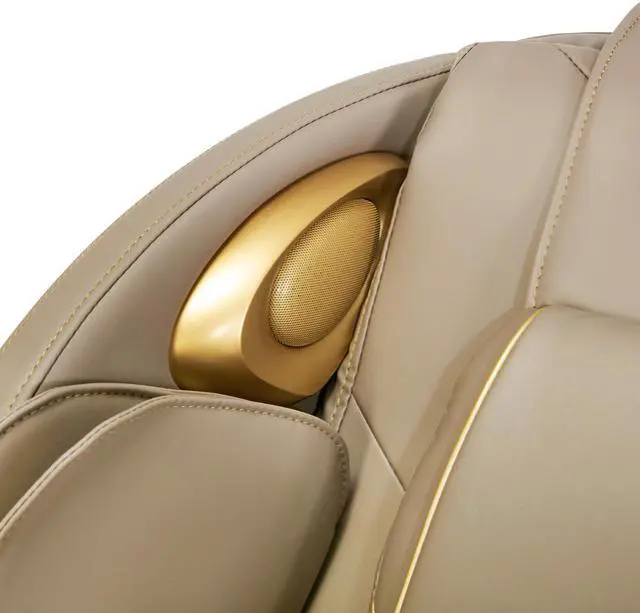 Alt view image 4 of 6 - Massage Chair Full Body, Zero Gravity Massage Chair SL-Track Shiatsu Massage Recliner Chair with 12 Modes, Bluetooth Speakers, Body Scan, Heating, Foot Roller, AI Control, Airbags, Khaki