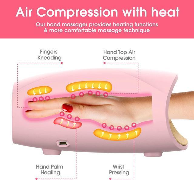 Cotsoco Hand Massager with Heat and Compression Quick Review 