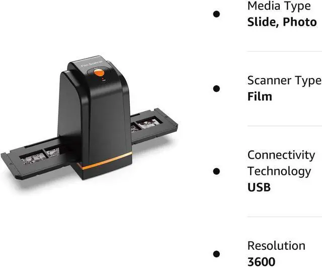 Alt view image 5 of 7 - Rybozon 135 Film Slide Scanner Converts Negative,Slide&Film to Digital Photo,Supports MAC/Windows XP/Vista/ 7/8/10