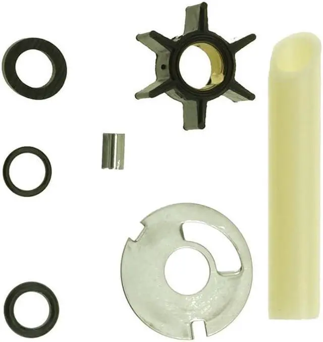 Alt view image 4 of 5 - FYUU Water Pump Impeller Repair Kit #47-89981Q1 For Mercury Marine Outboard 4/4.5/7.5/9.8H