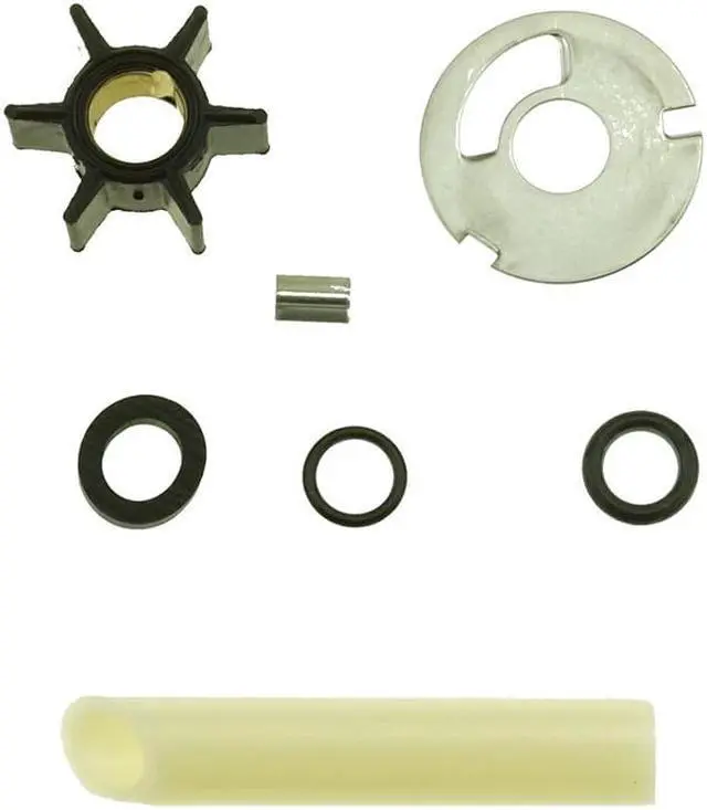 Alt view image 2 of 5 - FYUU Water Pump Impeller Repair Kit #47-89981Q1 For Mercury Marine Outboard 4/4.5/7.5/9.8H