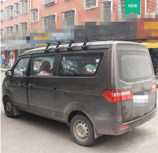 Alt view image 6 of 6 - Paiying 48"  Roof Rack Cross Bar Cargo Carrier for Most 4-Door Car/Truck/SUV