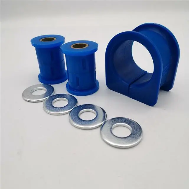 Alt view image 2 of 7 - Acaigel Steering Rack Bushing Set For Hummer H3 2006-2010 Chevy Colorado 2006-2012 Blue