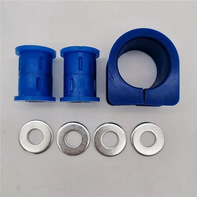 Alt view image 3 of 7 - Acaigel Steering Rack Bushing Set For Hummer H3 2006-2010 Chevy Colorado 2006-2012 Blue