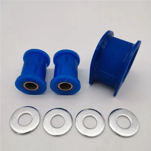 Alt view image 4 of 7 - Acaigel Steering Rack Bushing Set For Hummer H3 2006-2010 Chevy Colorado 2006-2012 Blue