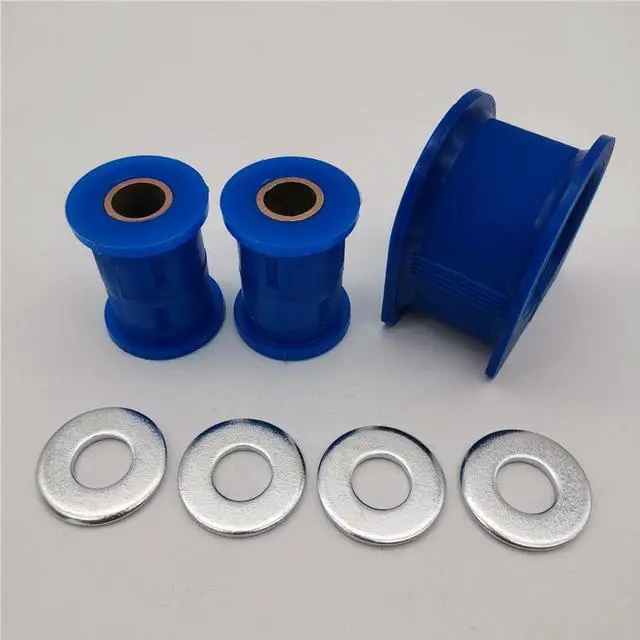Alt view image 5 of 7 - Acaigel Steering Rack Bushing Set For Hummer H3 2006-2010 Chevy Colorado 2006-2012 Blue