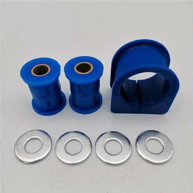 Alt view image 6 of 7 - Acaigel Steering Rack Bushing Set For Hummer H3 2006-2010 Chevy Colorado 2006-2012 Blue