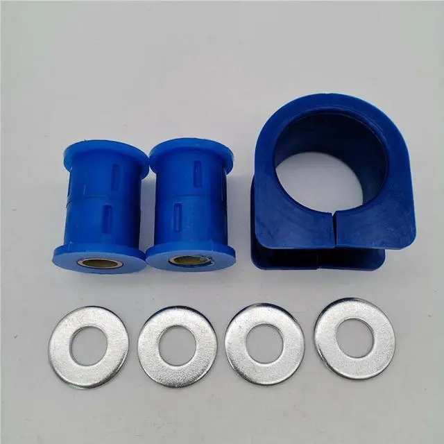 Alt view image 7 of 7 - Acaigel Steering Rack Bushing Set For Hummer H3 2006-2010 Chevy Colorado 2006-2012 Blue