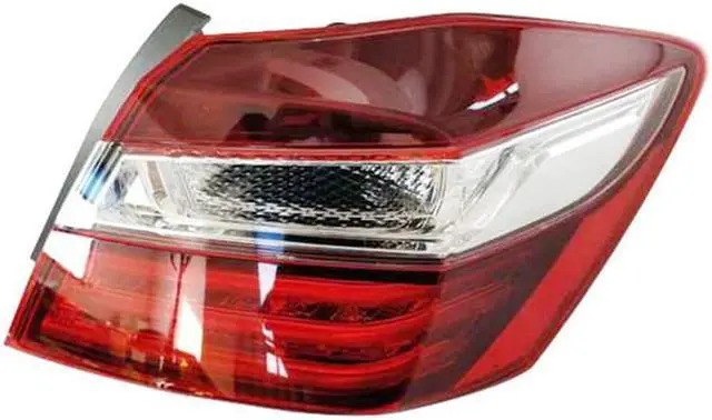 Alt view image 2 of 7 - Acaigel Outer Passenger Right Tail Light Replacement For 2016-17 Honda Accord 4dr Sedan