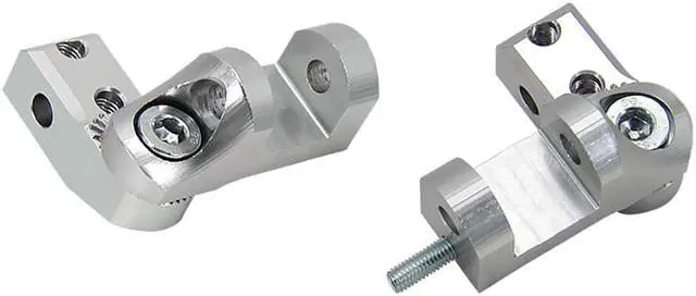 Alt view image 4 of 7 - Paiying CNC Motorcycle Foot Peg Passenger Lowering Kit for Suzuki V-strom 1000 DL1000