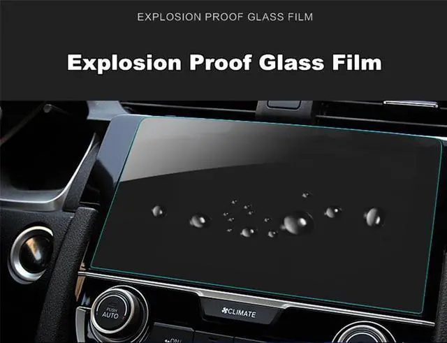 Alt view image 5 of 7 - Acaigel 9H Tempered Glass Protective Film For 10.1 Inch Car Radio GPS Navi Screen Protector