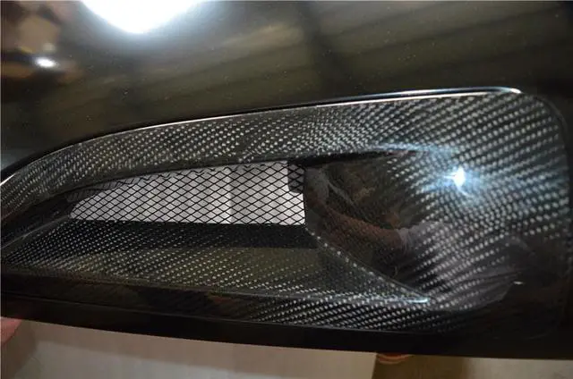 Alt view image 3 of 7 - Acaigel Hood Side Vent Cover Trim Avenger Style Hood Plastic For Jeep Wrangler JK 07-17