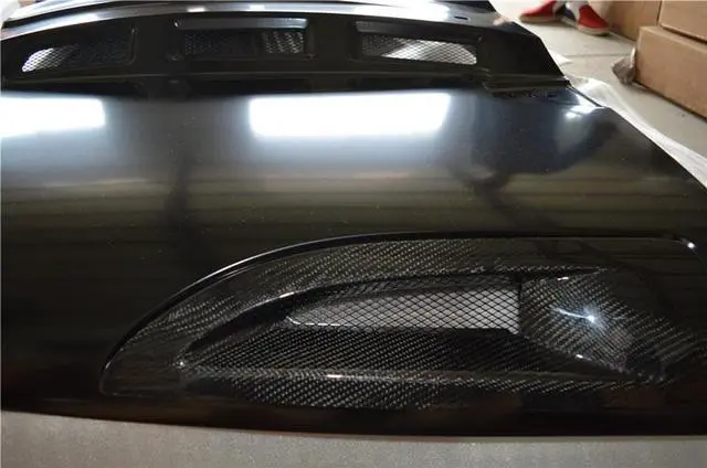 Alt view image 6 of 7 - Acaigel Hood Side Vent Cover Trim Avenger Style Hood Plastic For Jeep Wrangler JK 07-17