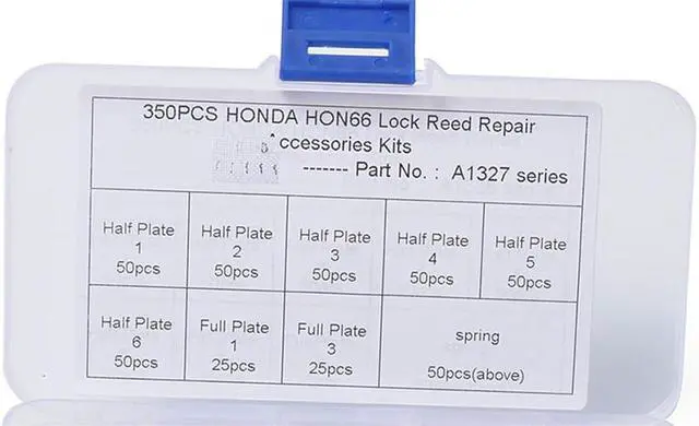Alt view image 5 of 5 - Acaigel 350PCS Car Lock Reed Compatible For HON66 Lock Plate Auto key lock Repair Accessories
