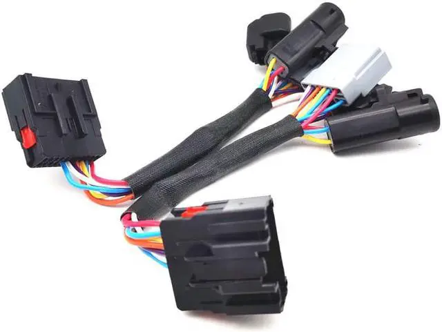 Alt view image 4 of 7 - Paiying 2x Mirror Power Adapter Wiring Harness For 99-07 Ford F250 F350 F450 F550 Truck