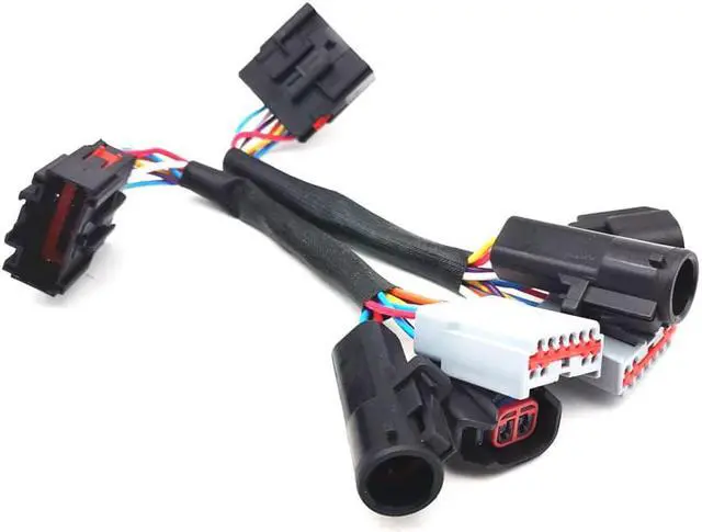 Alt view image 5 of 7 - Paiying 2x Mirror Power Adapter Wiring Harness For 99-07 Ford F250 F350 F450 F550 Truck