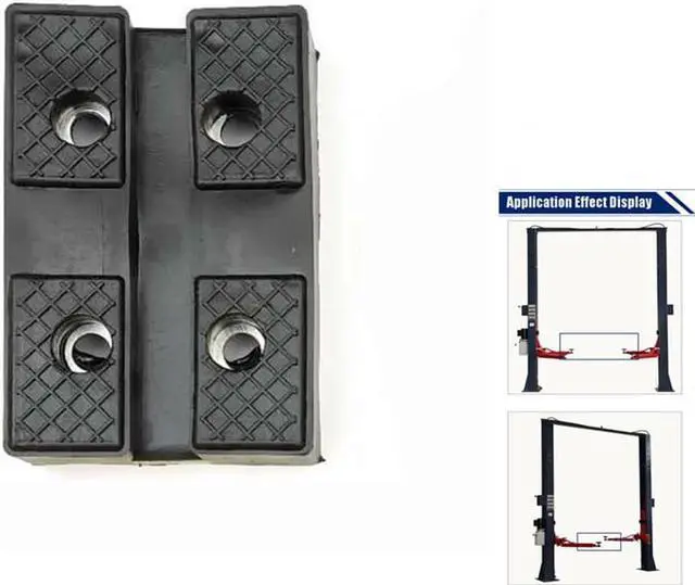 Alt view image 4 of 5 - Yassdwbn Heavy Duty Rubber Car Lift Pad Hold up to Sharp Sub-frames & Pinch Weld Points
