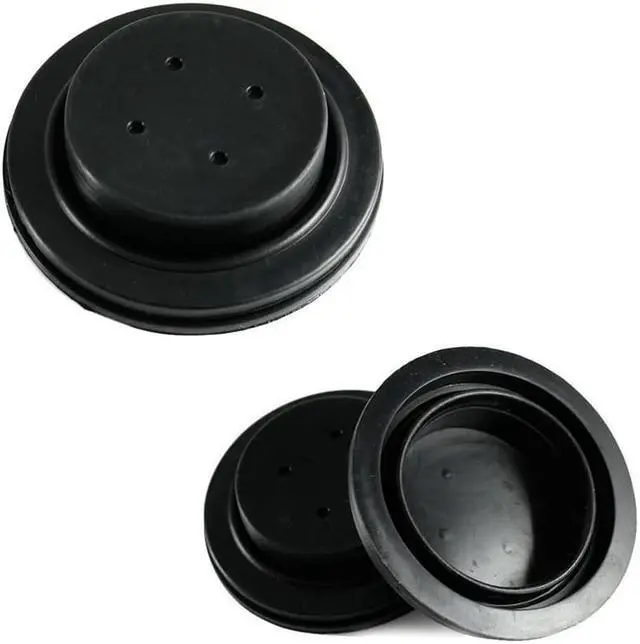 Alt view image 4 of 7 - Paiying 2x Car Rubber Housing Re-seal Seal Cap Dust Cover for LED HID Headlight Retrofit