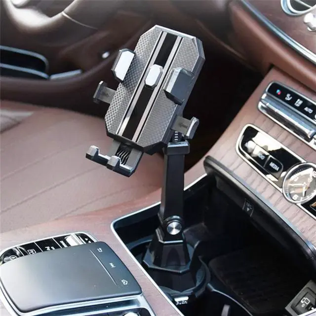 Alt view image 3 of 5 - Yingshan Height Adjustable Cup Holder Phone Mount Bracket