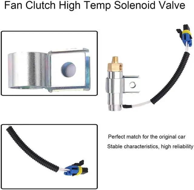 Alt view image 5 of 6 - Paiying Fan Clutch High Temp Solenoid Valve Fit For Freightliner Replaces #A06-26631-000