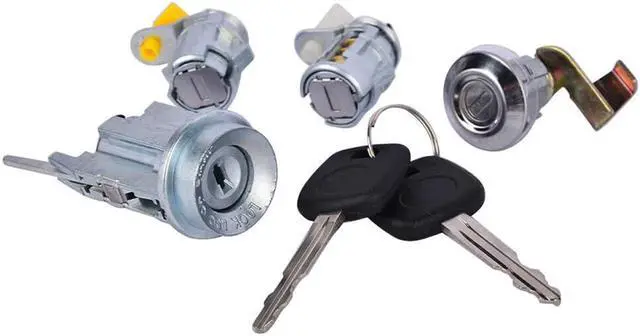 Alt view image 3 of 6 - Acaigel New Ignition Door Locks & Gas Lock W/2 Keys For Toyota Pickup Truck Hilux 1988-97