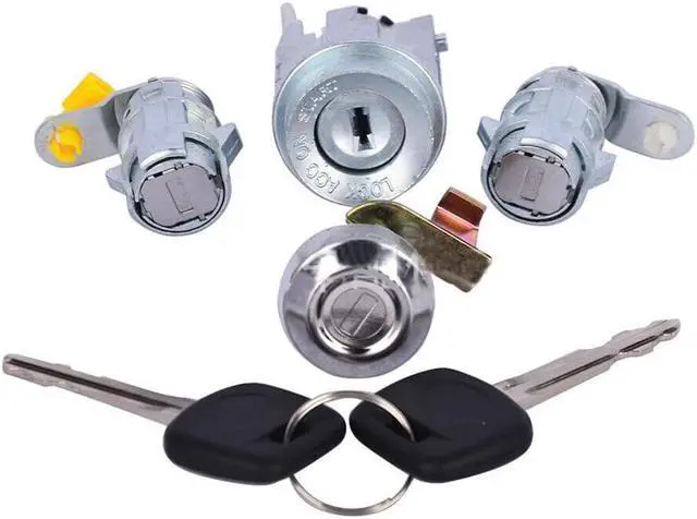 Alt view image 4 of 6 - Acaigel New Ignition Door Locks & Gas Lock W/2 Keys For Toyota Pickup Truck Hilux 1988-97