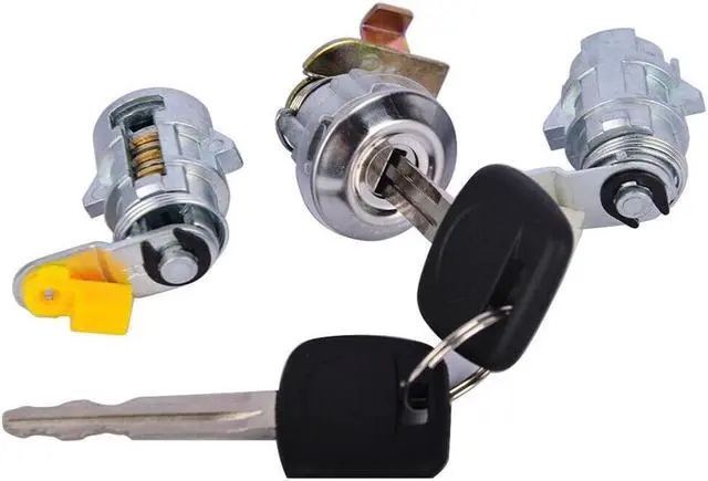 Alt view image 5 of 6 - Acaigel New Ignition Door Locks & Gas Lock W/2 Keys For Toyota Pickup Truck Hilux 1988-97