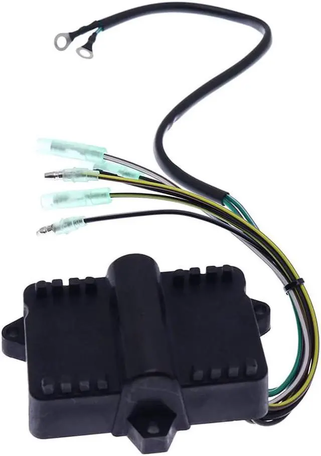 Alt view image 3 of 6 - CDI Switch Box Mallory Marine For Mercury Outboard 6hp 2-Cyl 114-7452K1 9-25102