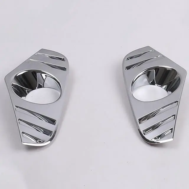 Main image of Chrome Front Fog Light Cover Lamp Trims For Toyota RAV4 2019-2020 Accessories