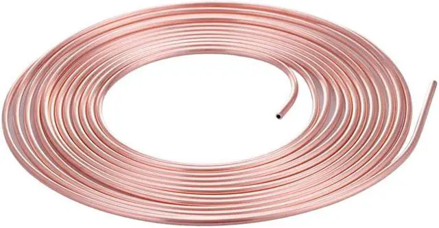 Main image of Acaigel 5/16" O.D. Brake Line Tubing Kit Oil Tube Hose Steel Zinc Copper Nickel 25 FT US