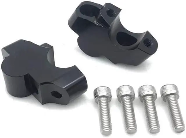 Alt view image 2 of 6 - 1Pair Black Motorcycle Front Handlebar Riser For Honda Rebel 1100 CMX1100 2021