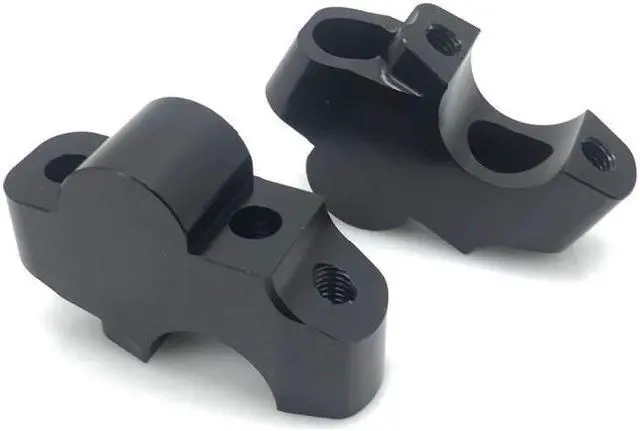 Alt view image 4 of 6 - 1Pair Black Motorcycle Front Handlebar Riser For Honda Rebel 1100 CMX1100 2021