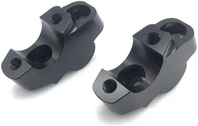 Alt view image 6 of 6 - 1Pair Black Motorcycle Front Handlebar Riser For Honda Rebel 1100 CMX1100 2021