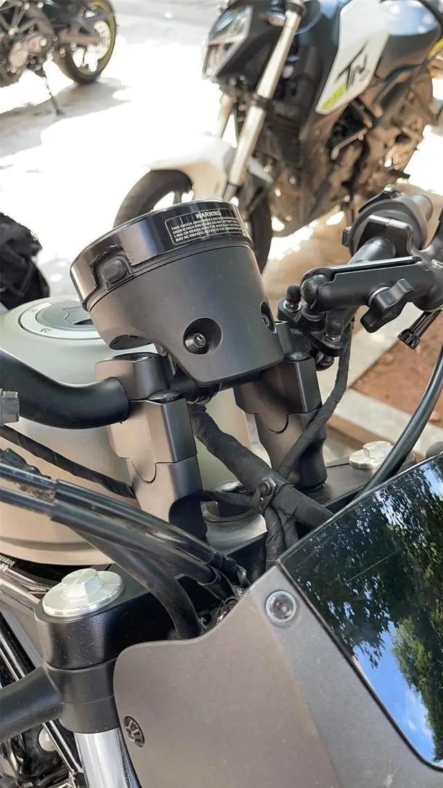 Alt view image 5 of 6 - 1Pair Black Motorcycle Front Handlebar Riser For Honda Rebel 1100 CMX1100 2021