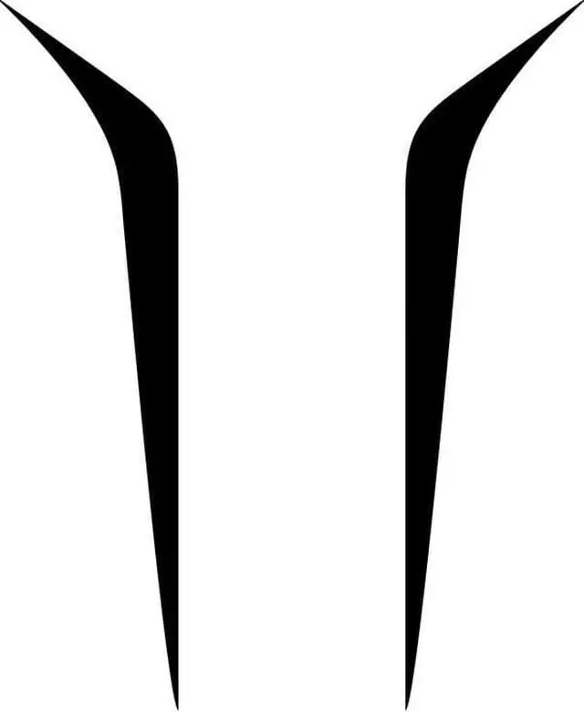 Alt view image 2 of 5 - 2Pcs 100cm x 26cm Black Racing Hood Stripes Decal Vinyl Stickers For Car SUV US