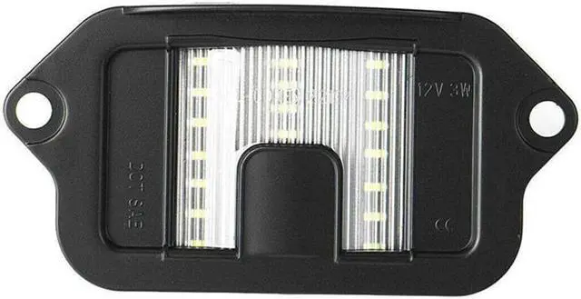 Alt view image 2 of 6 - 1x Bright White SMD LED License Plate Light Rear Lamp For 2005-2009 Ford Mustang