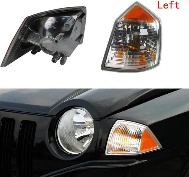 Alt view image 2 of 5 - Acaigel Left Marker Parking Turn Signal Corner Light No Bulb Compatible for Compass 2007-2010
