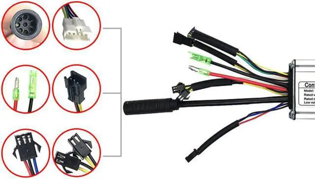 Alt view image 4 of 5 - Yingshan 48V 36V 15A Controller For 250W 350W Brushless Motor Ebike Electric Bicycle