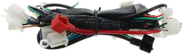 Alt view image 3 of 5 - Furulu 1 Piece Motrocycle Electric Start Wiring For 47cc 49cc 50cc 70cc 90cc 110cc 125cc